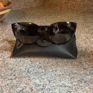 Ray Ban Womens W/ Case Lens Sunglasses RB4167 Havana/Brown
